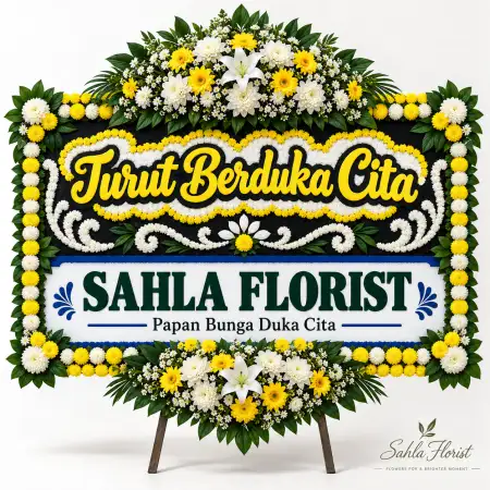 Papan Bunga Duka Cianjur